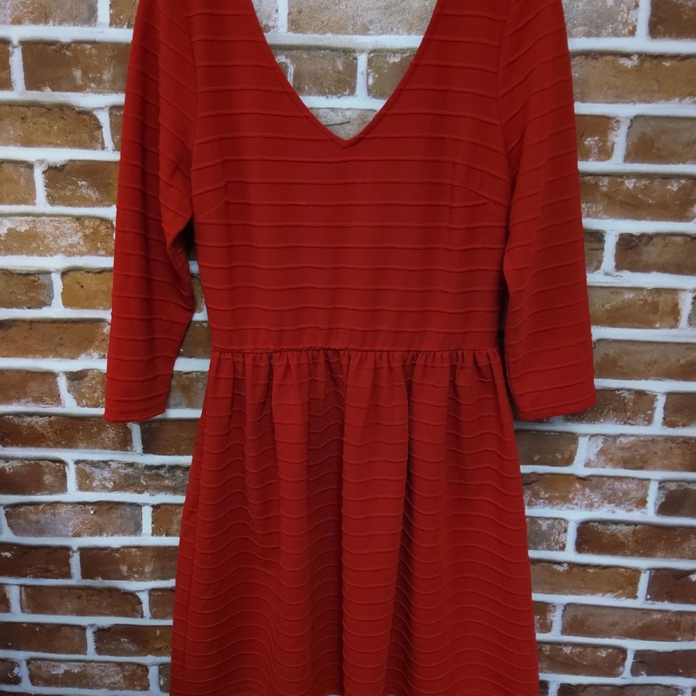 Women Alya Red Dress Size M